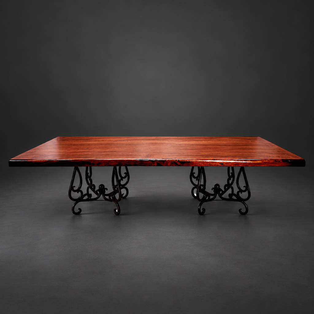 Mesquite Scrollwork Conference Table – Model 1240 R